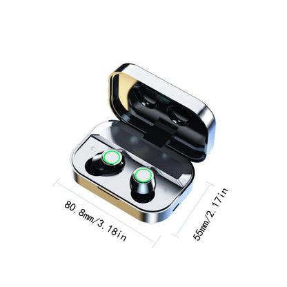 Soleeanre Wireless Headphones Earphone Hifi Stereo Sport Earbuds Headset Gamer Hearing Aid With Microphone Handfre