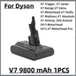 Vacuum Cleaner rechargeable Battery for Dyson V6 V7 V8 V10 V11 V15 Series SV07 DC62 DC58 DC31 Absolute Fluffy