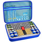 Battery Organizer Case With Tester Holds 150+ AA AAA 9V C D Lithium Button Batteries Hard Shell For Home Garage Batteries