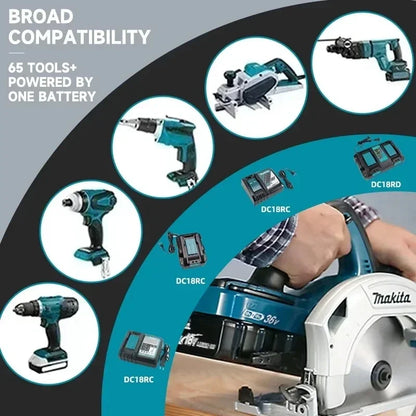 Makita Power Tool Rechargeable Lithium-ion Battery 5.0Ah 6.0Ah 9.0Ah 18V BL1860B BL1860 BL1850 BL1830 BL1815