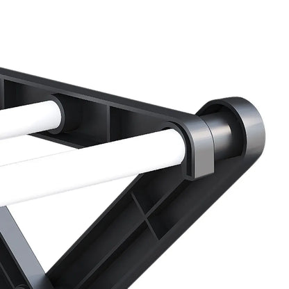 【Breeins】Foldable Multi-Tier Metal Shoe Rack for Entryway Shoes Storage Organizer Shelf Home Decoration Cabinet