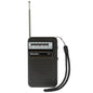 Radio FM/AM Small Portable Radio Battery Operated Radio Full-wave Band World Receiver Telescopic Antenna Built-in Speaker