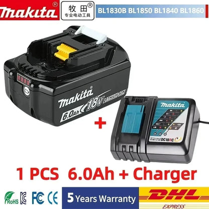 2026 Makita DDF487 10mm brushless 18V lithium-ion charging impact drill,high torque electric screwdriver Makita 18V Battery