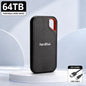 1TB External Hard Drive 2TB Portable SSD USB-C Fast Storage Disk for Laptop Mac PC Phone Photo File Backup