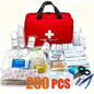 260pcs Deluxe First Aid Kit - Essential Emergency Supplies for Home, Outdoor Adventure and Camping Safety