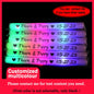 12/15/30/60Pcs RGB LED Glow Bulk Party Supplies Colorful LED Glow Sticks Foam Stick Cheer Tube Dark Light Birthday Wedding