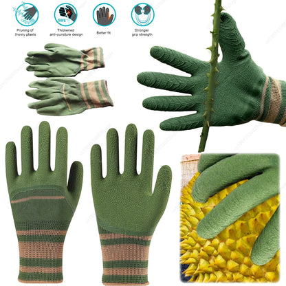 Gardening Gloves Thorn Proof Protection Glove Breathable Garden Gloves Waterproof for Cactus Rose and Blackberry for Women/Men