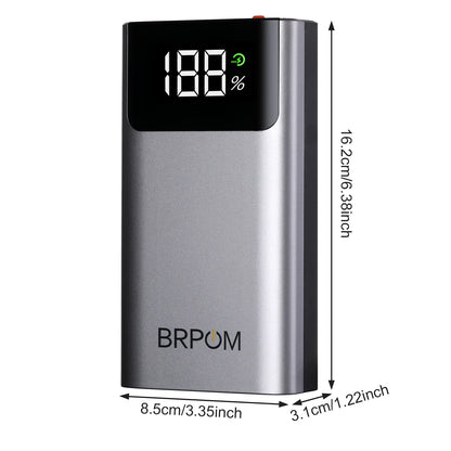 3-in-1 Portable Car Jump Starter 4000A Car Battery Booster Power Bank LED Lighting Small Battery Starter Device for 12V Car