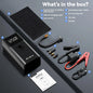 4 In 1 8000A Car Jump Starter 150PSI Air Pump Car Battery Booster Engine Starting Device Tire Air Compressor Power Bank