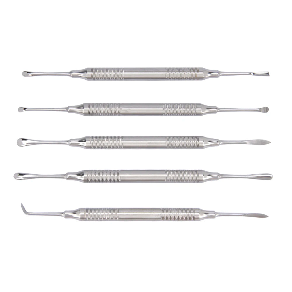 10pcs Dental Periosteal Separator Periodontal Membrane Stripper Periotome Surgical Implant Tools Scaler set Dentist Instruments