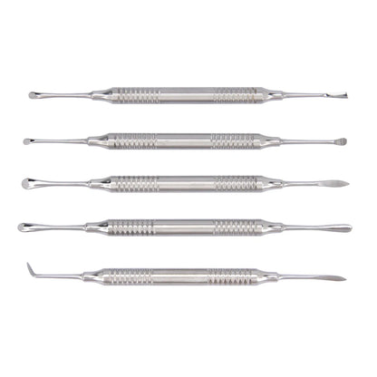 10pcs Dental Periosteal Separator Periodontal Membrane Stripper Periotome Surgical Implant Tools Scaler set Dentist Instruments