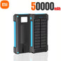 Xiaomi 500000mAh Solar Power Bank Large Capacity Super Fast Charging Outdoor Portable External Battery for iPhone Huawei Samsung