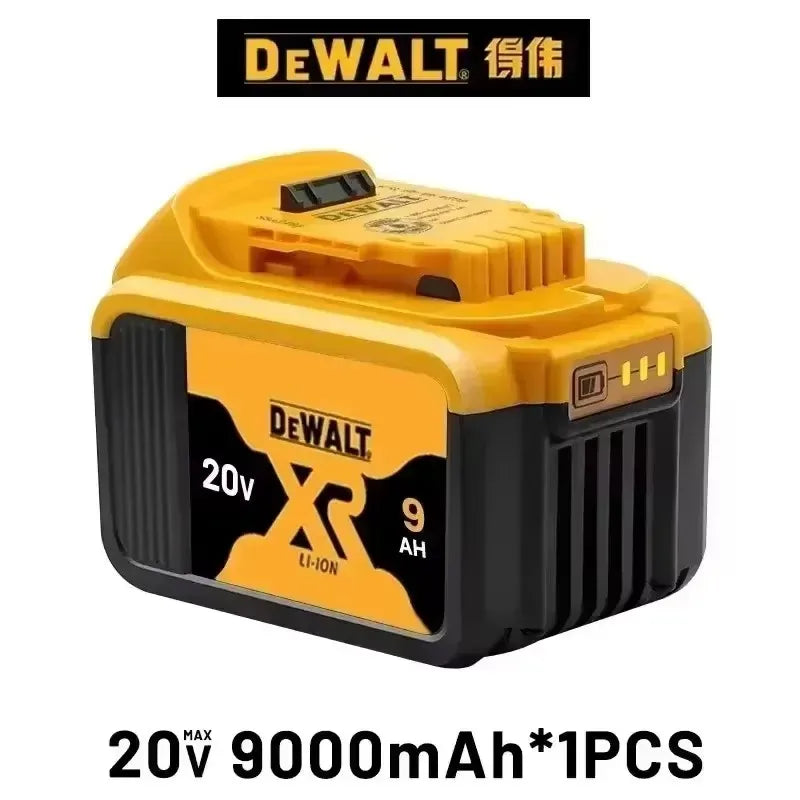 100% Original DeWalt 20V/60V 2.0Ah-9.0Ah MAX Battery Power Tool Replacement For DCB184 DCB181 DCB182 DCB200 Battery.