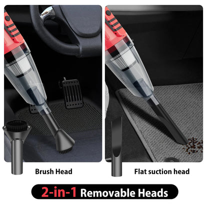 120W Rechargeable Cordless Vacuum Cleaner 2 in 1 Lightweight Stick Vacuum Cleaner LED