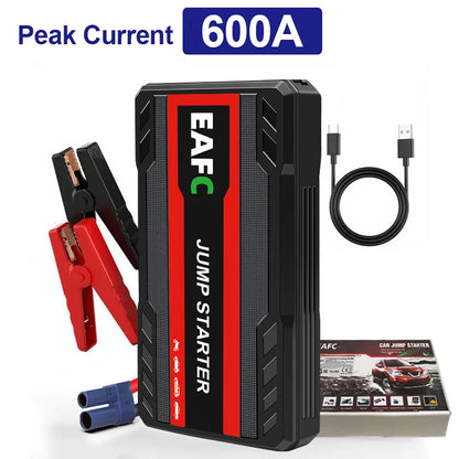 2000A/1200A High Power Car Battery Jump Starter Portable Car Battery Booster Charger Booster Power Bank Starting Device USB Port