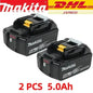 Makita Power Tool Rechargeable Lithium-ion Battery 5.0Ah 6.0Ah 9.0Ah 18V BL1860B BL1860 BL1850 BL1830 BL1815
