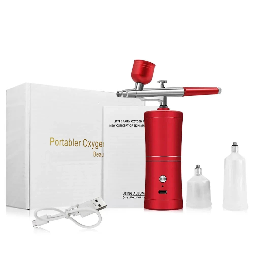 Airbrush Nail with Compressor Cordless Portable Airbrush Nails For Nail Art Cake Painting Craft Sprayer