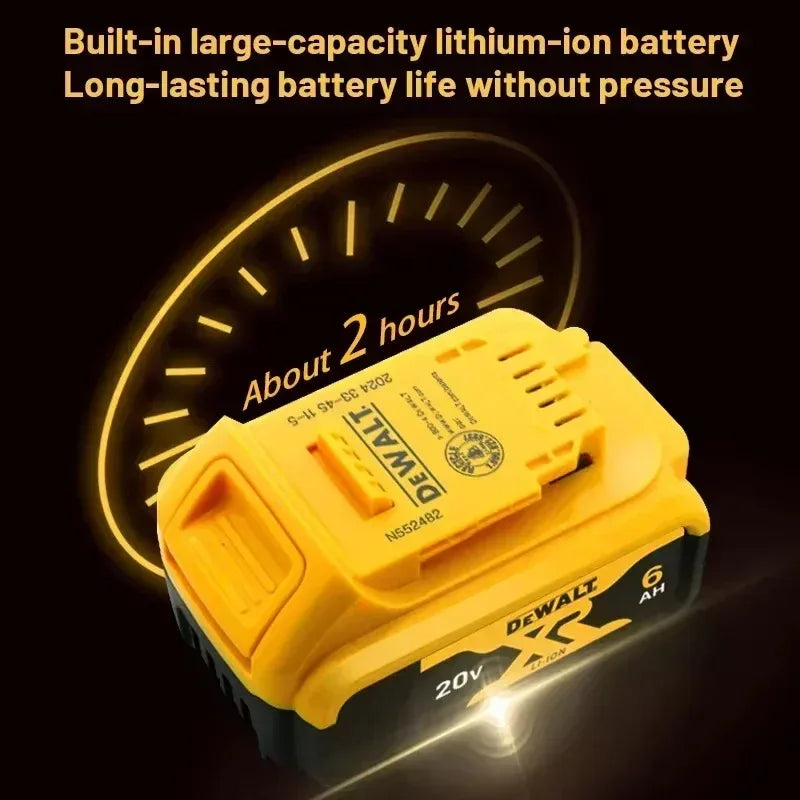 Q Original DeWalt 6Ah/5Ah/ 20V battery replaceable DCD887 DCD805 DCF860 Dcd796 DCG406 DCF880 DCF512 DCD805 power tools battery