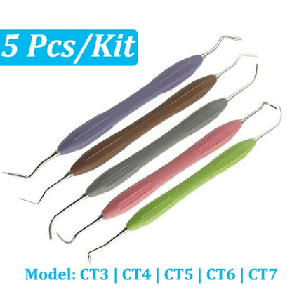 Dental Composite Resin Filling Filler Spatulas Autoclavable Autoclavable Disinfection Box Dentistry Restoration Instrument Tools