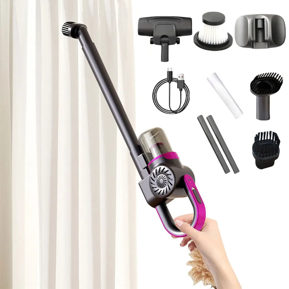 Cordless Vacuum Cleaner 4 in 1 Handheld Vacuum Rechargeable Strong Suction Vacuum Cleaner for Office Sofa Hardwood Floor