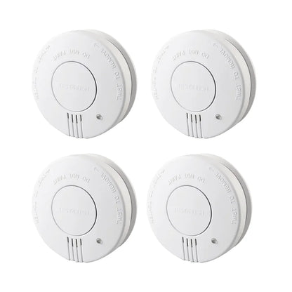 Smoke Detector 9V Replaceable Battery Smoke And Fire Alarm Smoke Sensor Low Battery Beep For Kitchen Bedroom Office CE EN14604