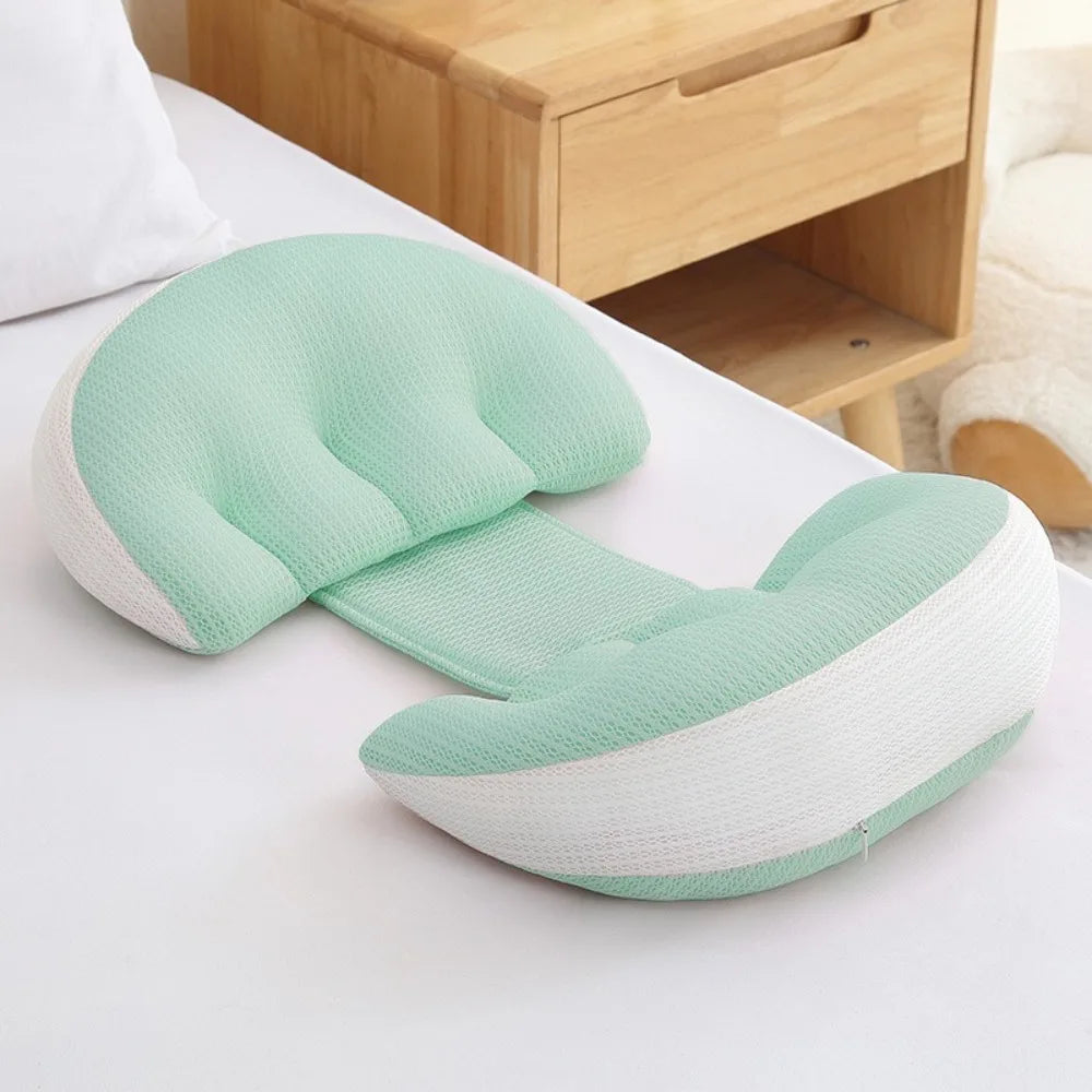 Pregnant Women's Waist Pillow U Shaped Comfort Maternity Pillow Soft Abdominal Support Pregnancy Cushion Sleeping Cushion