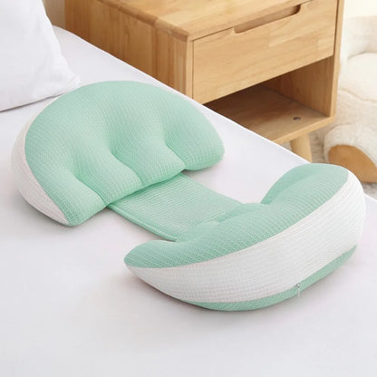 Pregnant Women's Waist Pillow U Shaped Comfort Maternity Pillow Soft Abdominal Support Pregnancy Cushion Sleeping Cushion