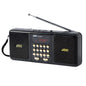 Portable FM Radio Rechargeable Battery Wireless Speaker Support TF USB MP3 Player Bluetooth-compatible Speaker With FM Receiver