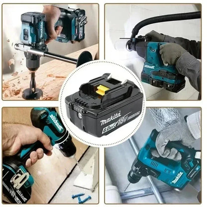 Makita DDF487 10mm brushless household 18V lithium-ion charging impact drill,high torque electric screwdriver Makita 18V Battery