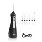 SEJOY Portable Oral Irrigator Water Flosser Dental Teeth Whitening 230ML Tank 5 Modes 8 Jet Tips Washing Machine