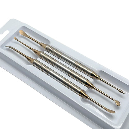 3Pcs/kit Dental Implant Periosteal Elevator Separator Peristeel Splitter Tool Titanium Material Reflecting or Retracting Tools