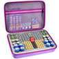 Battery Organizer Case With Tester Holds 150+ AA AAA 9V C D Lithium Button Batteries Hard Shell For Home Garage Batteries