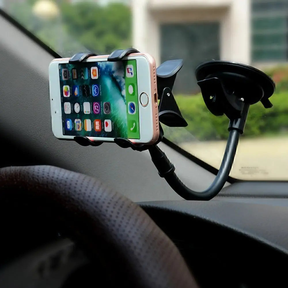 Universal Car Phone Holder 360 Windscreen Suction Mount GPS Stand Cradle UK