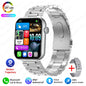 2025 New Smart Watch Full Touch Screen Bluetooth Call AI Voice Heart Rate Waterproof Watches Sports Bracelet Smartwatch Women