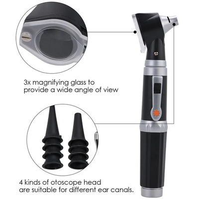 Otoscope - Ear Scope with Light, Ear Infection Detector,Perfect for Nursing & Medical Students for Kids and Adults & Pets