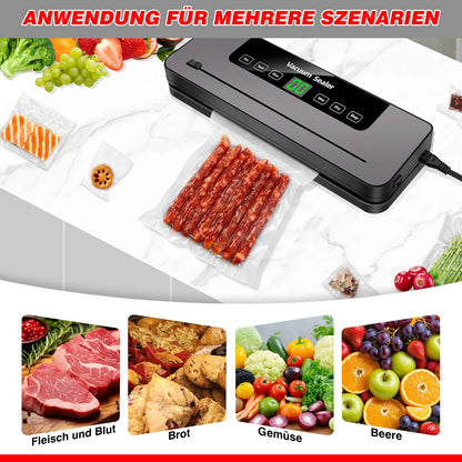 Vacuum Electric Sealing Machine Automatic Vacuum Sealer 60kpa Vacuum Food Sealer Dry Wet Packing With 10 Free Sealing Bags