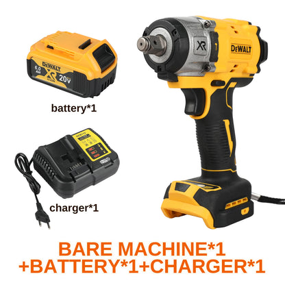 DEWALT DCF922 610Nm High Torque 20V Brushless Cordless Impact Wrench for Automotive Maintenance