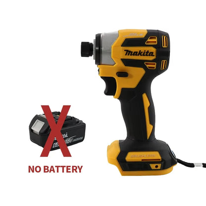 Makita DTD173 18V Cordless Impact Driver 180 N.m Brushless Electric Drill Screwdriver LED Light Multi-function Household To