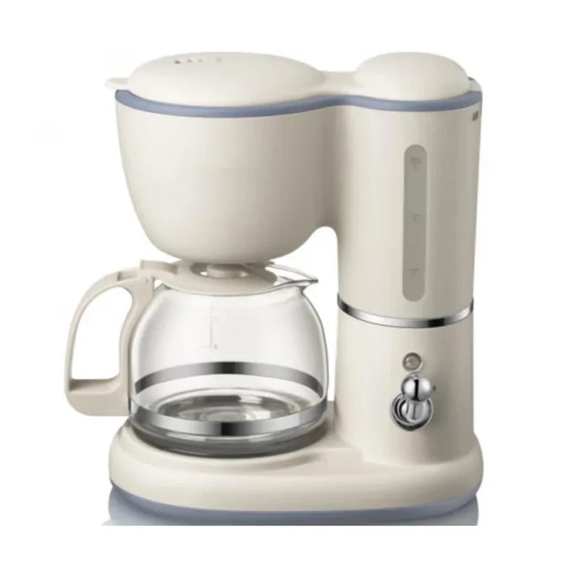 550W Espresso Coffee Machine Drip Coffee Maker 600ml Teapot Glass Bottle Coffee Powder Drip Proof Filter Insulated Teapot 220V