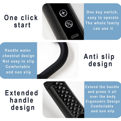 2025 New Smart Fascia Gun Electric Massager Massage Hammer Electric Fascia Gun Home Handheld Hammer Back Artifact Christmas Gift