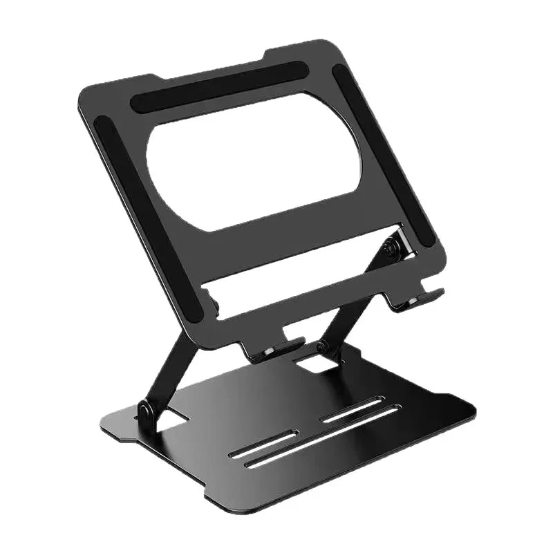 No-Install Notebook Tablet Stand Foldable Alloy Heat Sink Rotatable Display Elevation Frame Lightweight Portable Computer Holder