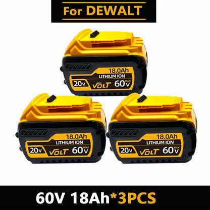 for DeWalt 18v 20V Lithium Ion Batteries 20V 12Ah DCB203 Li ion Battery Replacement DCB206 DCB205 DCB204 DCB200Power Tools