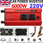 Car Power Inverter Converter Sine Wave DC 12V to AC 220V Transformer Convert LED Dispaly Converter Car Charger Converter Adapter