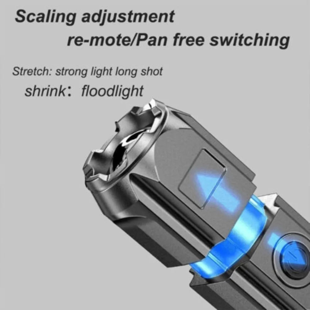2X High Powered 9900000LM Super Bright LED Flashlight USB Rechargeable Torch