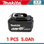 Original Makita Battery DDF487 Cordless Driver Drill Brushless Electric Impact Screwdriver Rechargeable  battery Power Tool