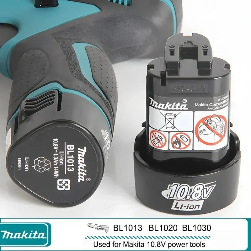 🏆 Makita 10.8v Battery 3Ah,makita Rechargeable replacement BL1013 BL1020 BL1030 battery,TD090D LCT203W Power Tool battery