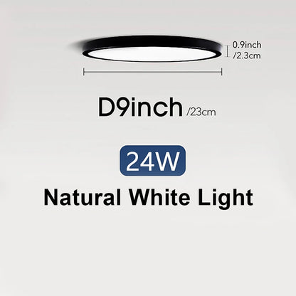 LED Ceiling Lights 220V Ultra-thin Ceiling Lamps Modern Chandelier Panel Lighting Fixture Waterproof Dustproof Three Proof Light