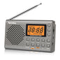 Rysamton Portable AM/FM Shortwave Radio Big Digital Display With Sleep Timer and Alarm Clock Function, Battery Operated Radios