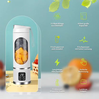 Portable Juicer Orange Juicer Machine Smoothie Blender Juicer Machine 400/450ml for Fruit Vegetable Shakes