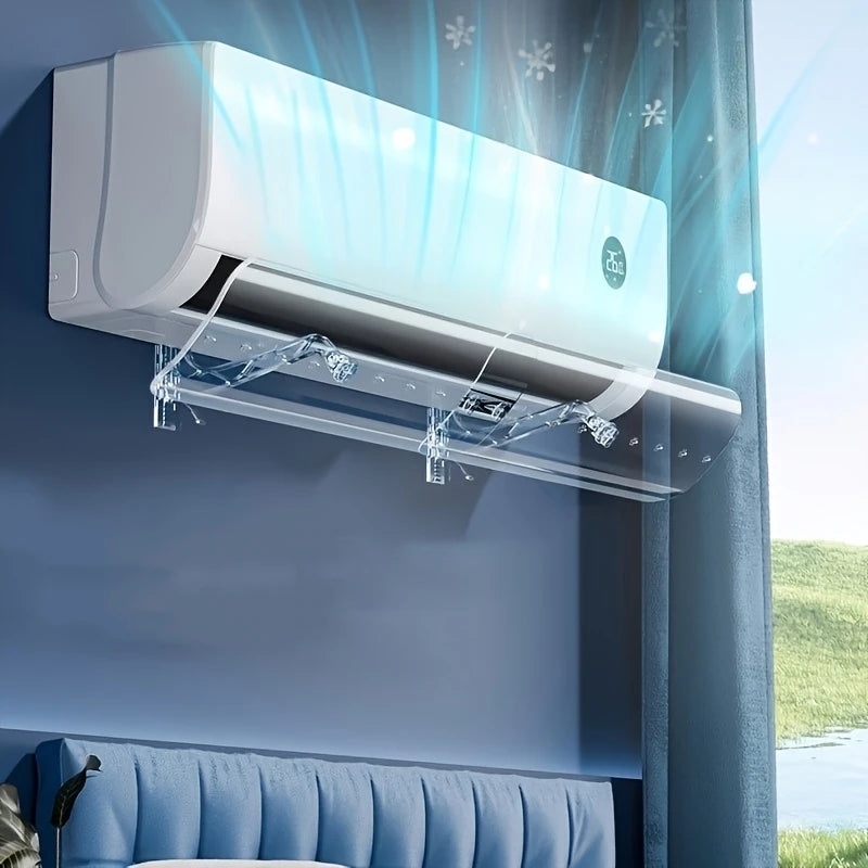 2025 New 1 PCS Wall AC With 360 Adjustable Air Guide Silent Design Uniform Cooling For All Wall Mounted Air Conditioners